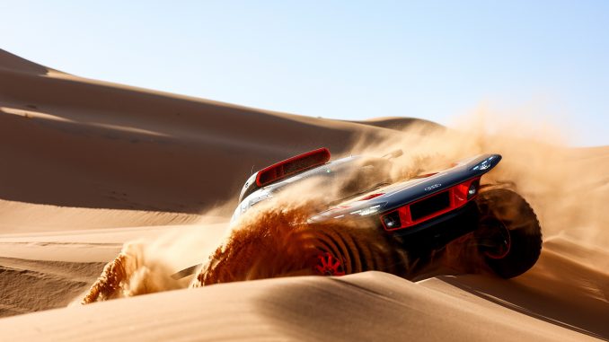 Rally Dakar, Test Marokko Audi RS Q-etron E2 Test Marokko