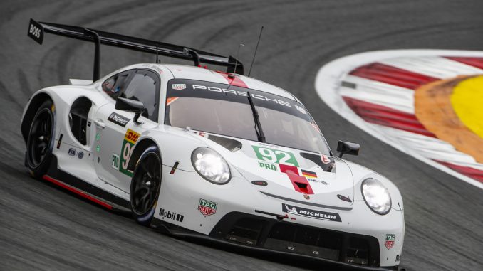 WEC PORSCHE #92 QUALIFS