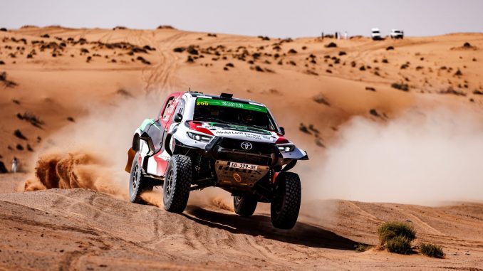 Yazeed Al-Rajhi at the Saudi Baja 2022-Hail.