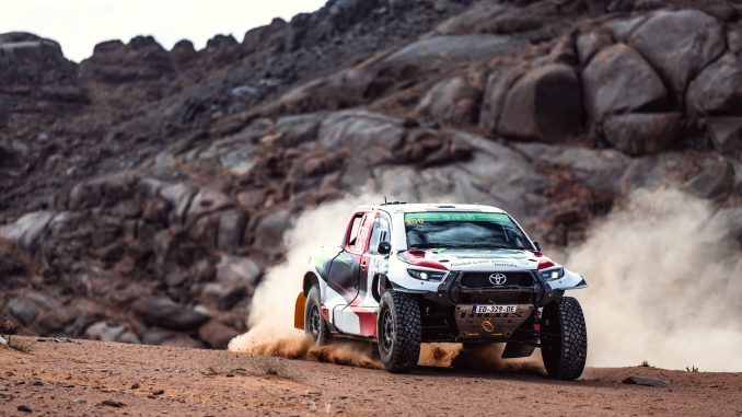 Yazeed Al-Rajhi at the Saudi Baja 2022-Hail.