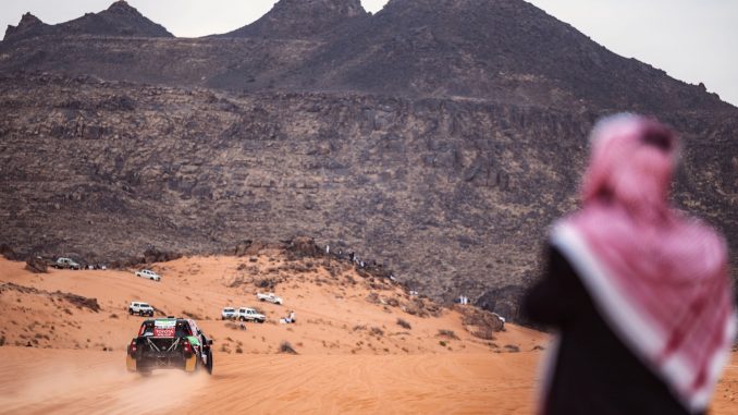 Yazeed Al-Rajhi at the Saudi Baja.