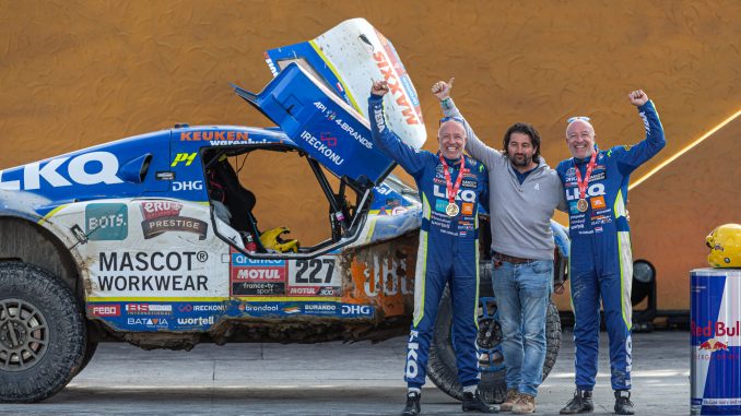 Podium Coronel Dakar Rally 2023