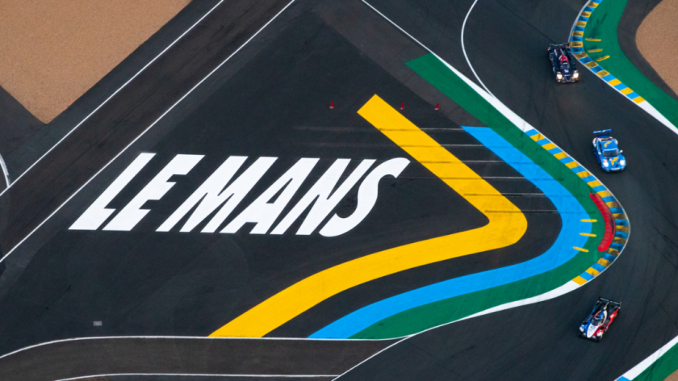 LE MANS PRECHAUFFAGE PNEUS