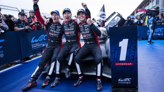 WEC TOYOTA VAINQUEUR IMOLA