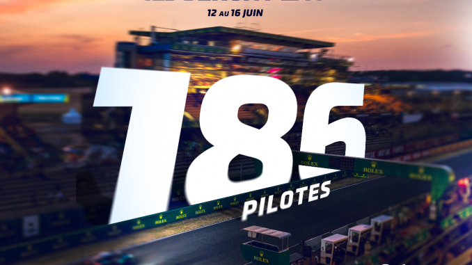24H MANS 186 PILOTES