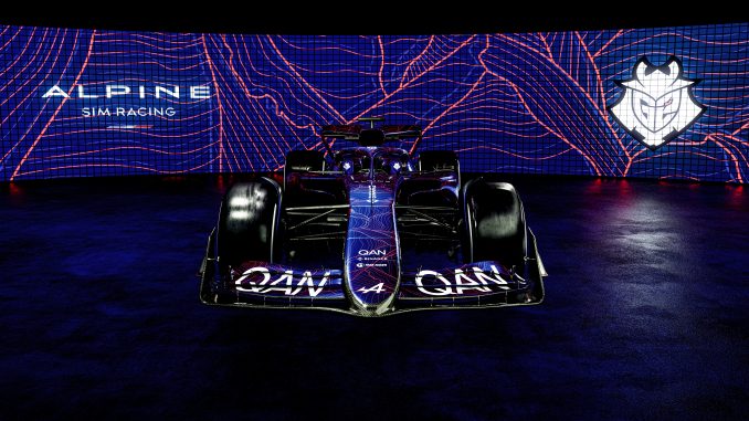 Alpine Sim Racing x G2 Esports1 - F1 A524