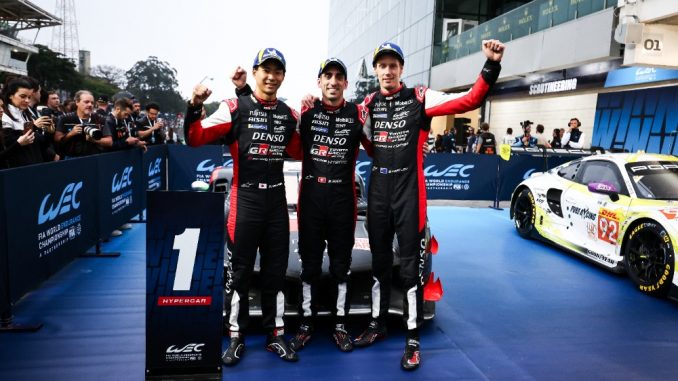 WEC TOYOTA VAINQUEUR BRESIL