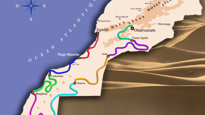 CARTE MOROCCO 25