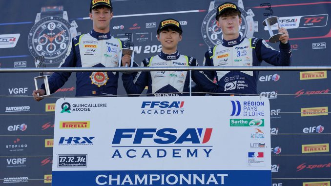 F4 COURSE3 DIJON PODIUM