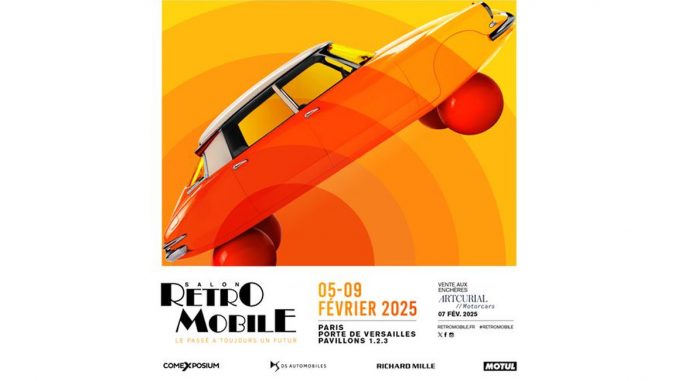 AFFICHE RETROMOBILE 2025