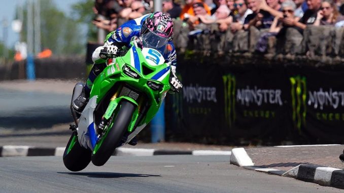 James Hillier in road race action.