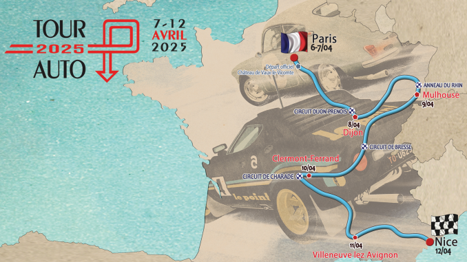 CARTE TOUR AUTO 25