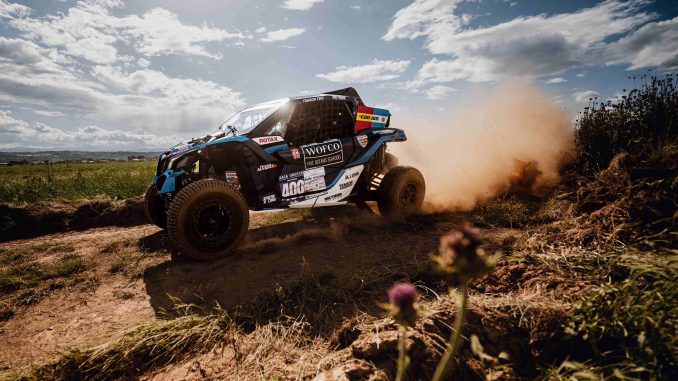 Fernando Alvarez in SSV action with the South Racing Can-Am Team in Greece.