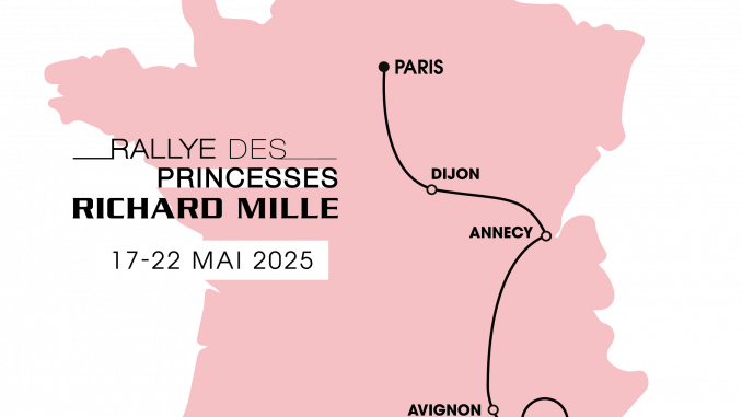 RALLYE DES PRINCESSES CARTE