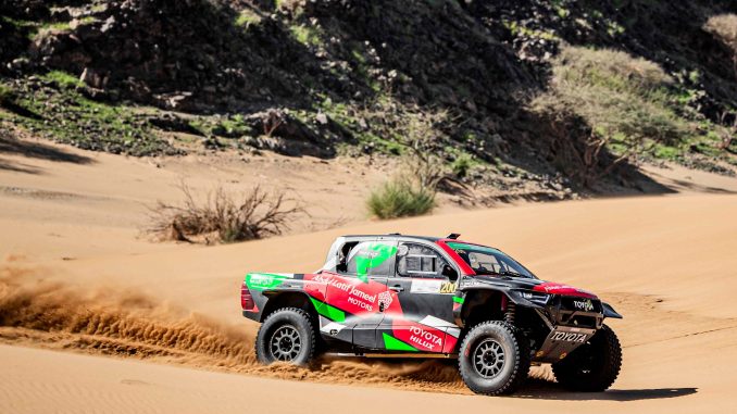 Jeddah Rally Toyota wraps up the Saudi Toyota Rally Championship next week.