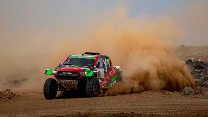 Yazeed Al-Rajhi earned his fourth Saudi title with victory at Jeddah Rally Toyota.