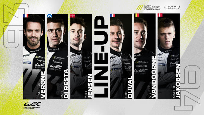 TeamPeugeotTotalEnergies-LineUp2025