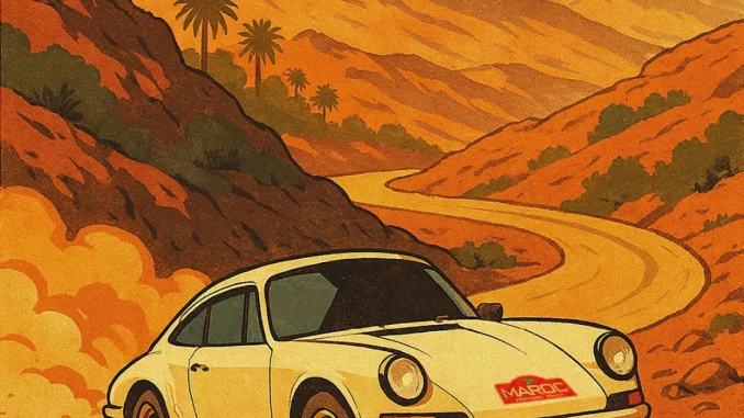 AFFICHE MAROC HISTORIC