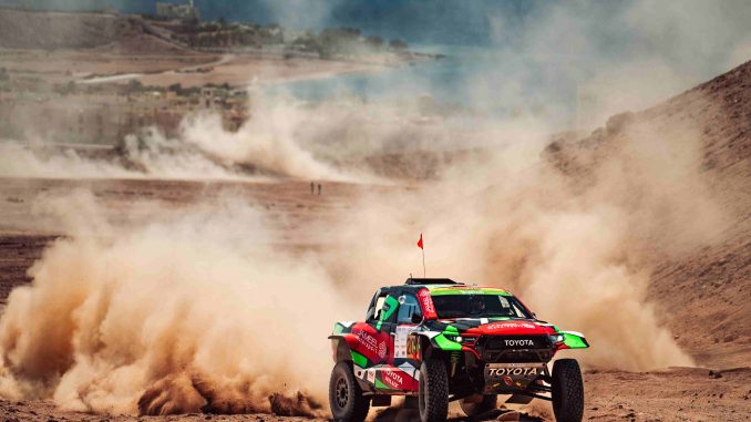 Yazeed Al-Rajhi on the Prologue stage.