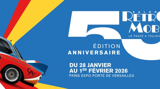 AFFICHE RETROMOBILE 26