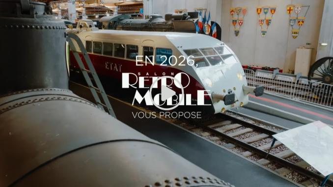 RETROMOBILE RAIL