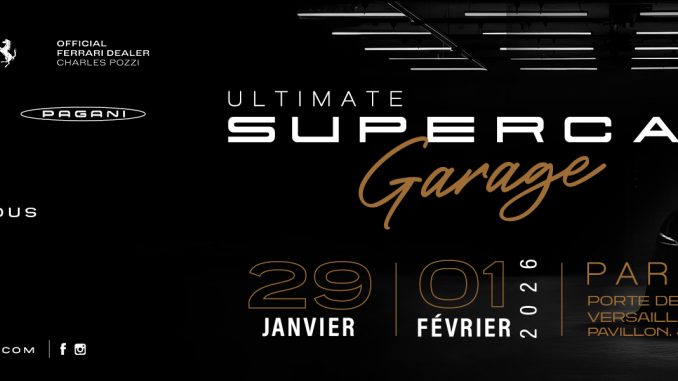 RETROMOBILE SUPERCAR GARAGE